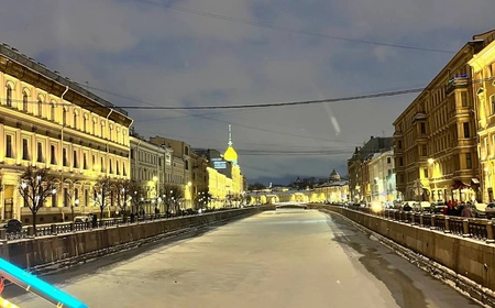 Автобусный новогодний тур в Санкт-Петербург